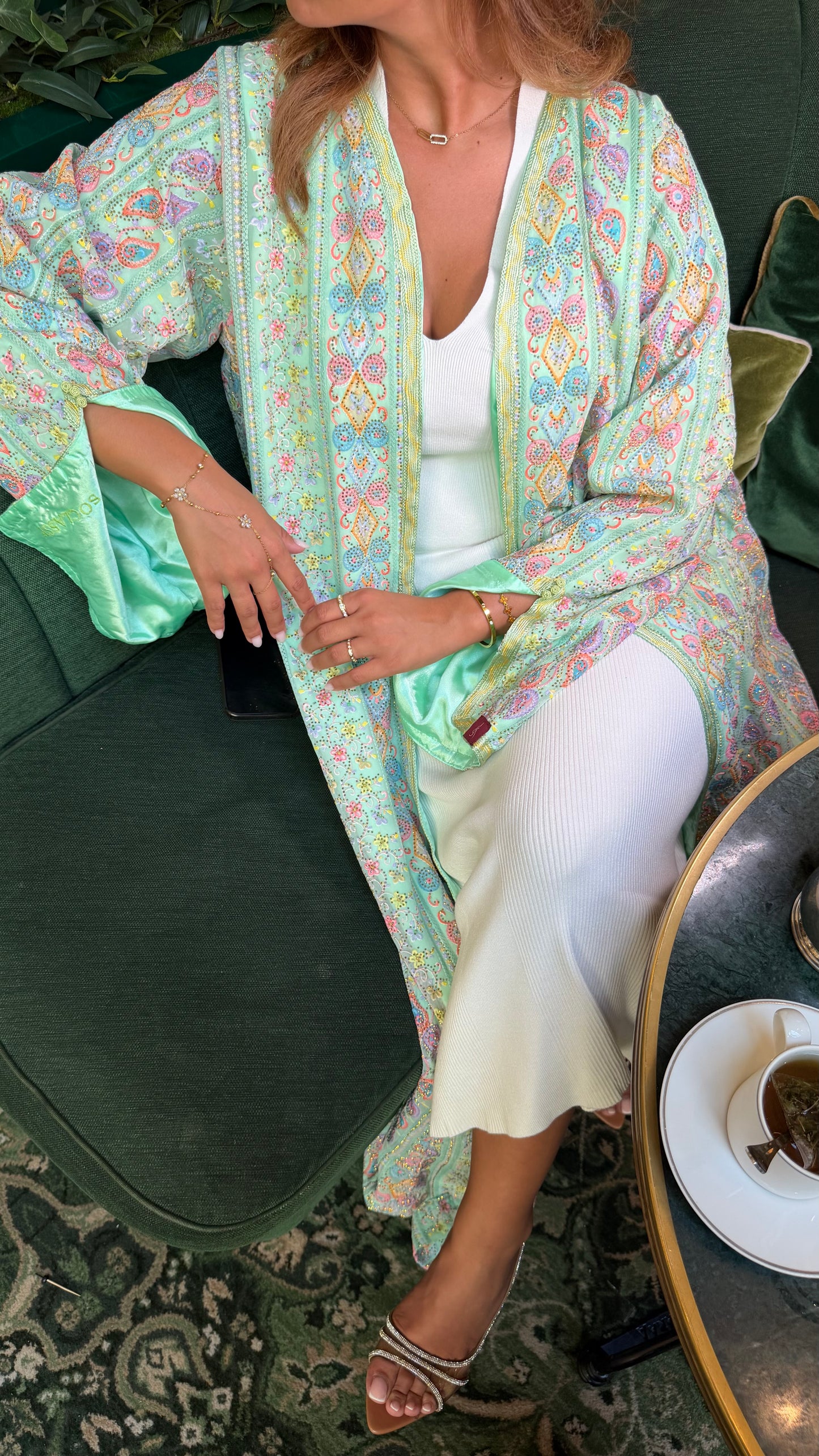 Kimono Firouza 💚